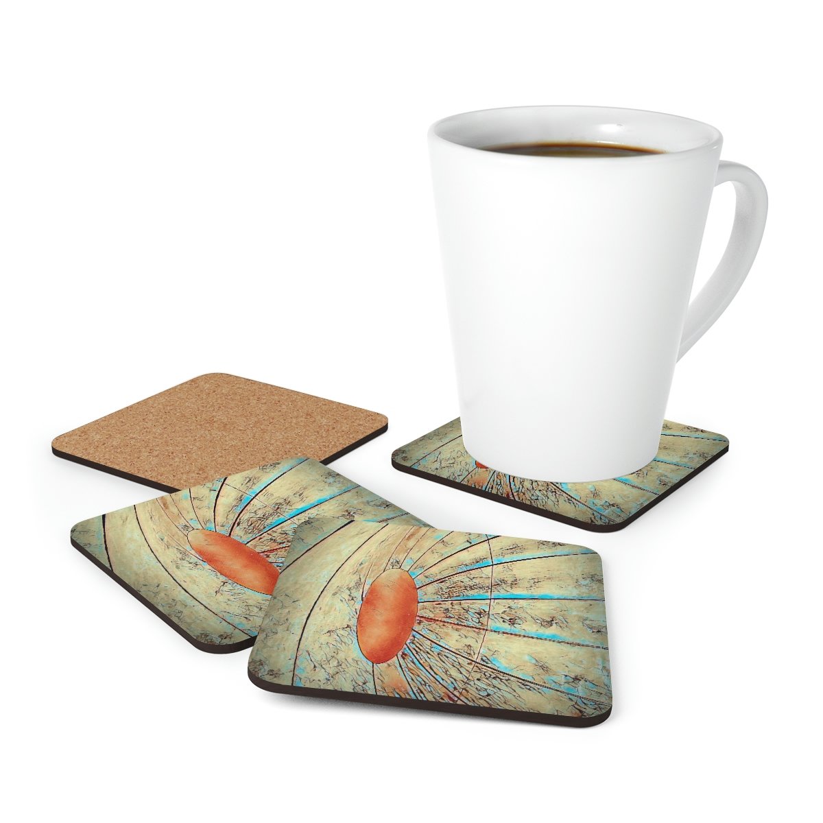 solar wind-coaster set-scale.jpg - Val Weston Photographic Art solar wind coaster set with mug