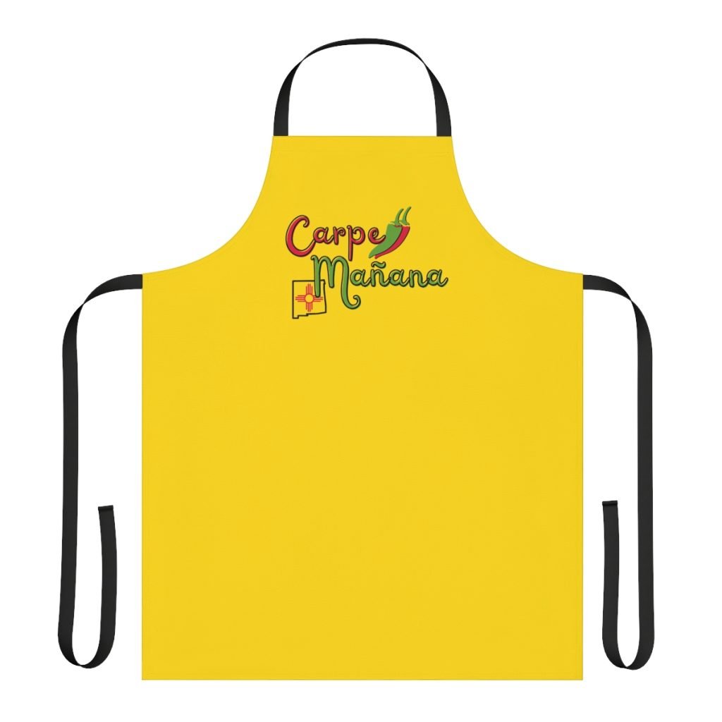 carpe mañana apron front view