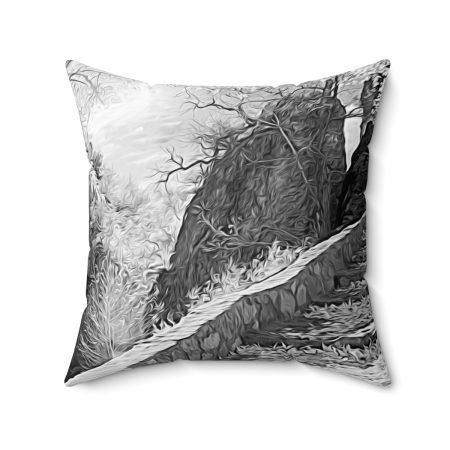 mysterious steps square pillow 20x20 front view