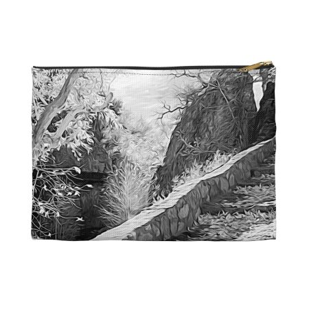 mysterious steps pouch front view