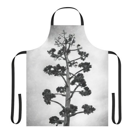 agave bloom apron front view
