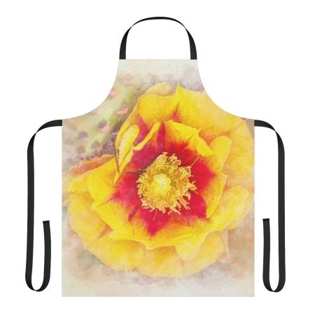 cactus bloom apron front view