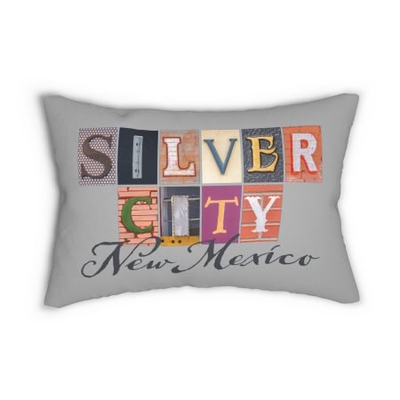 Silver City Signs Lumbar Pillow