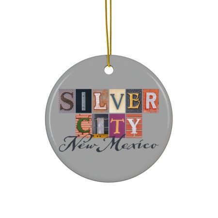 Silver City Signs Ceramic Ornament