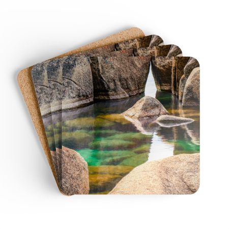 Tahoe Grotto coaster set