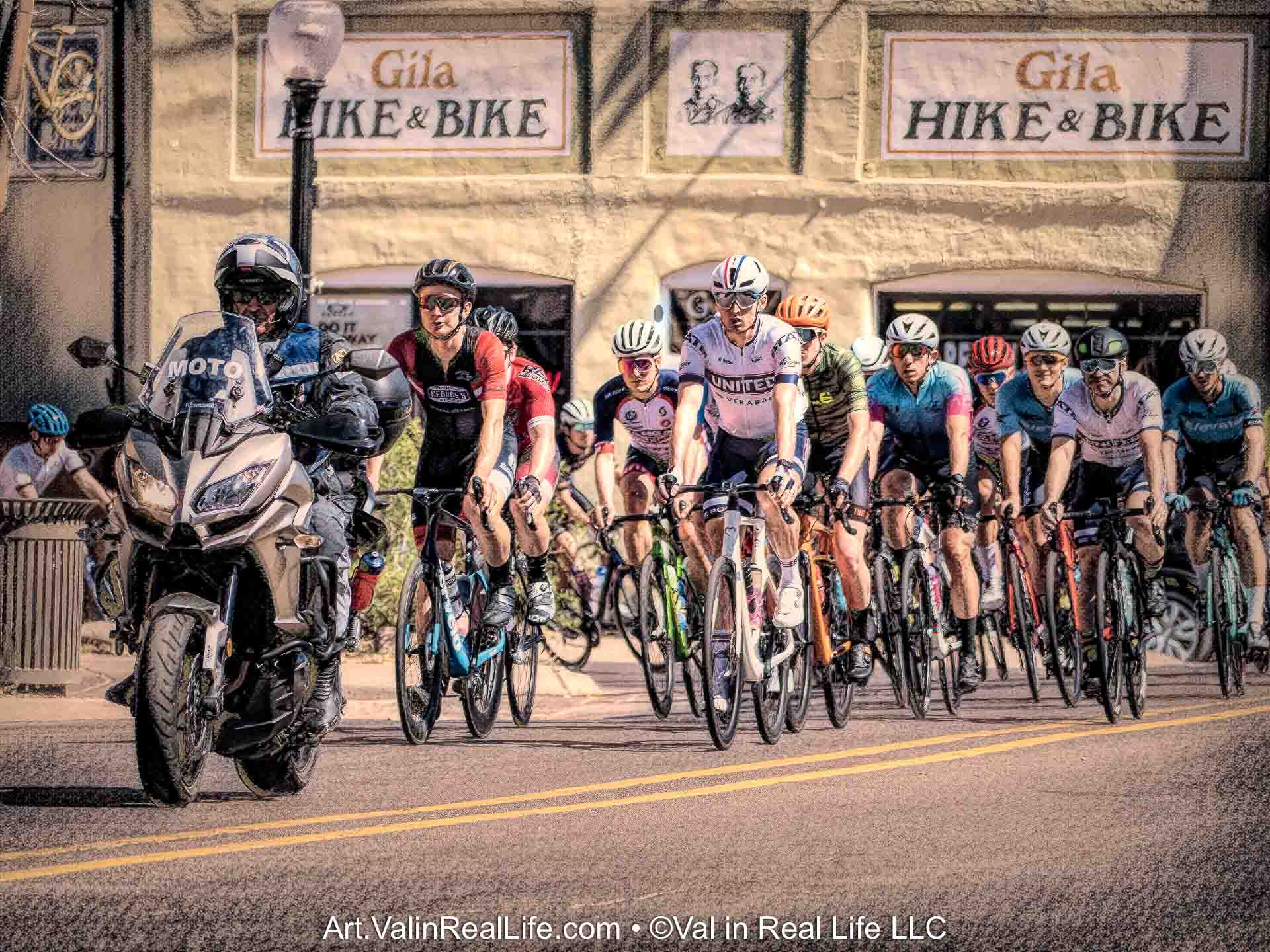 Cyclist Parade